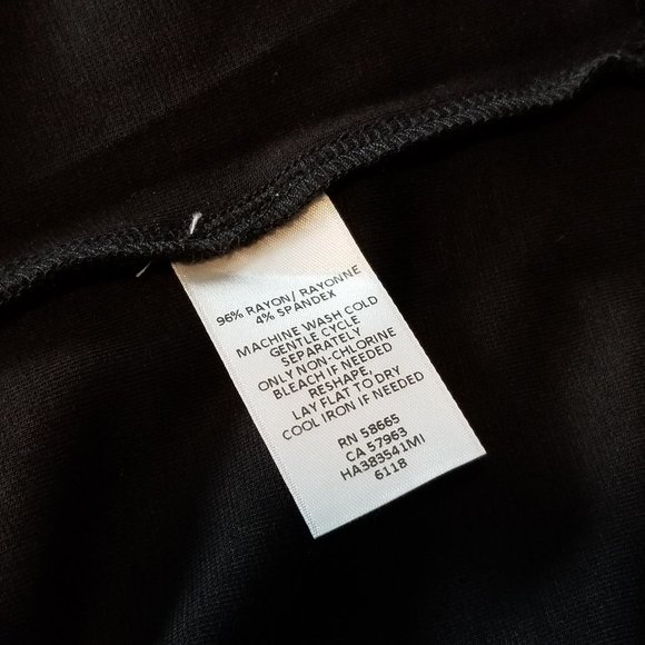 Halogen Tshirt Blouse w/ 3/4 Ruffle Sleeves & Ties - Picture 9 of 10